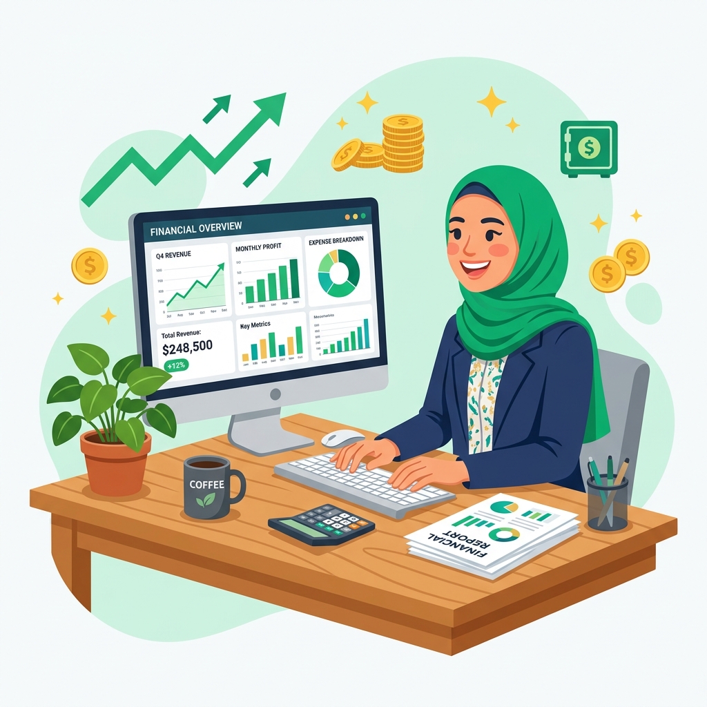 Ilustrasi Sistem Keuangan Muhajir